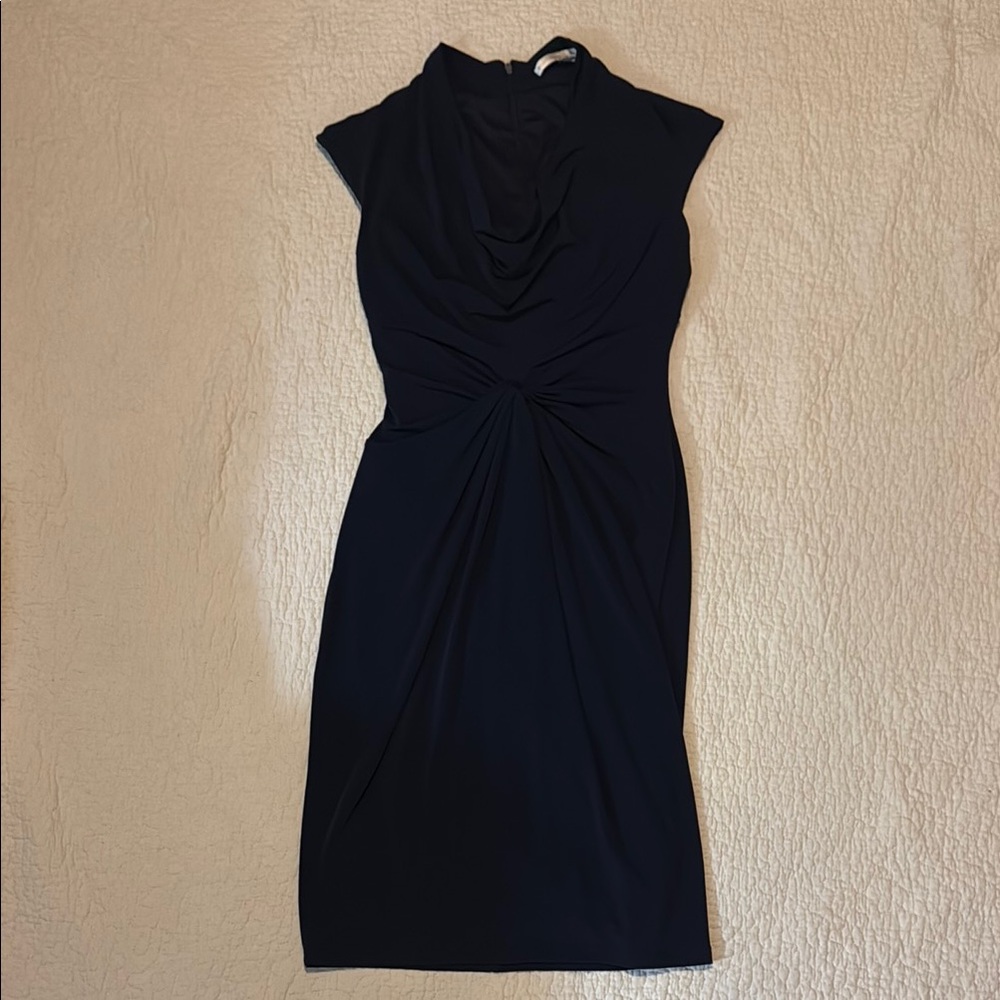 Boston Proper Dark Blue Mini Dress